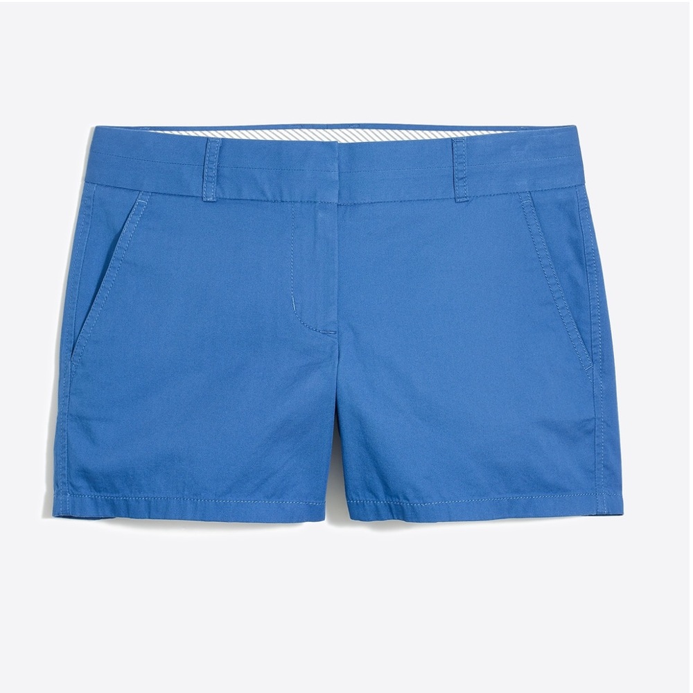 J.CREW Women’s Royal Blue Chino Shorts